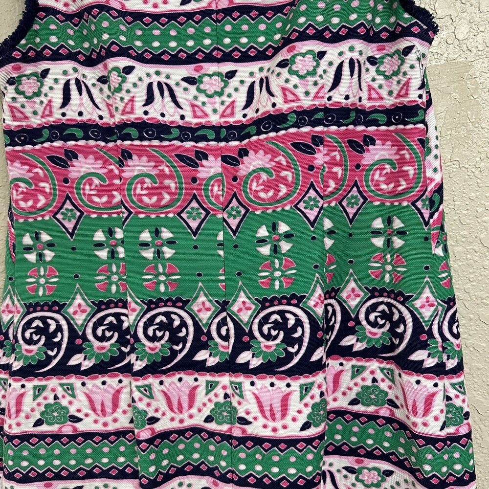 Talbots Women's Tulip Floral Print Shift Dress Size 4 Pink White Spring Easter - Picture 7 of 12